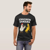 Huhn Nana Highfive Spaß T-Shirt (Vorne ganz)