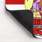 Huhn-Nudelsuppe Mousepad (Ecke)