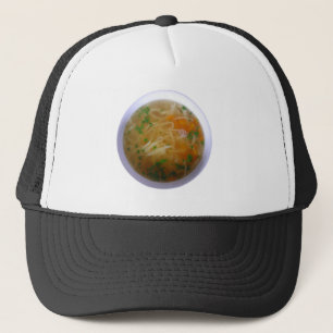 Huhn-Nudelsuppe Truckerkappe