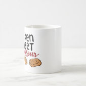 Huhn-Nugget-Kenner Kaffeetasse (Mittel)