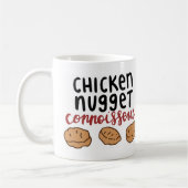 Huhn-Nugget-Kenner Kaffeetasse (Links)