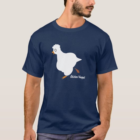Huhn-Nugget T-Shirt (Vorderseite)