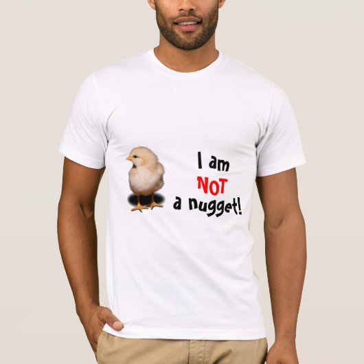 Huhn-Nugget T-Shirt (Vorderseite)