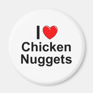 Huhn-Nuggets Magnet