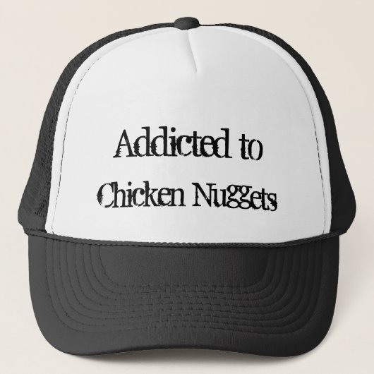Huhn-Nuggets Truckerkappe (Vorderseite)