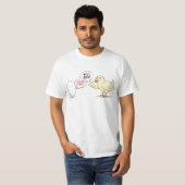 Huhn oder das Ei? T-Shirt (Vorne ganz)