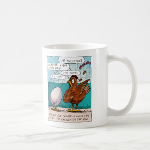 Huhn oder die Ei-Tasse Kaffeetasse