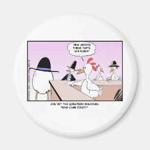 Huhn oder Ei? Funny Gifts & Sammlerstücke Magnet