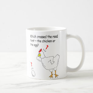 Huhn-oder Ei-Tasse Kaffeetasse