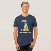 Huhn oder Ei Tri-Blend Shirt (Vorderseite voll)