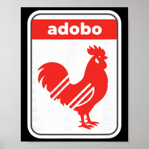 Huhn, Pinoy Adobo Hahn Dge Poster