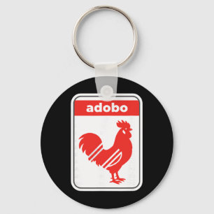 Huhn, Pinoy Adobo Hahn Dge Schlüsselanhänger