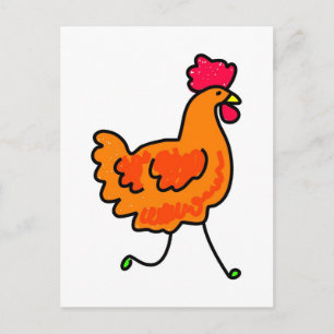 Huhn Postkarte