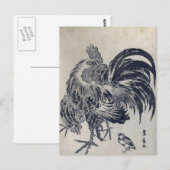Huhn Postkarte (Vorne/Hinten)