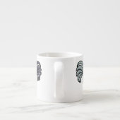 Huhn-Ranch Expresso Tasse (Rückseite)