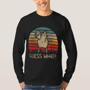 Huhn Rate was Huhn Po Vintage Landwirt T-Shirt