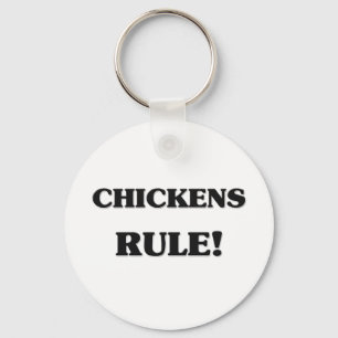Huhn-Regel Schlüsselanhänger