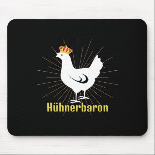 Huhn Ron Lustige Hühner Flüstern Bauer Huhn  Mousepad