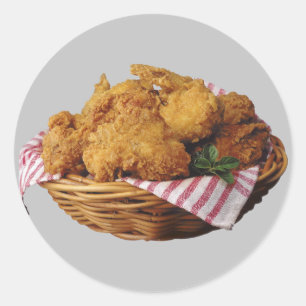 Huhn Runder Aufkleber