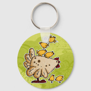 Huhn Schlüsselanhänger