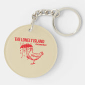 Huhn Schlüsselanhänger (Rückseite)