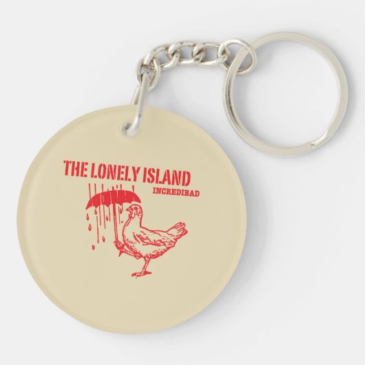 Huhn Schlüsselanhänger (Rückseite)