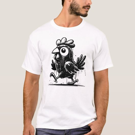 Huhn T-Shirt (Vorderseite)
