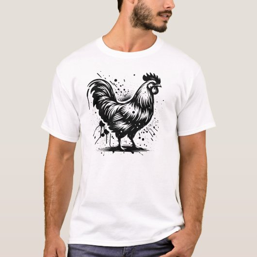 Huhn T-Shirt (Vorderseite)