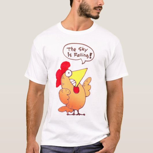 Huhn-T-Shirt | Cartoon-Huhn wenig T-Shirt (Vorderseite)