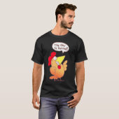 Huhn-T-Shirt | Cartoon-Huhn wenig T-Shirt (Vorne ganz)