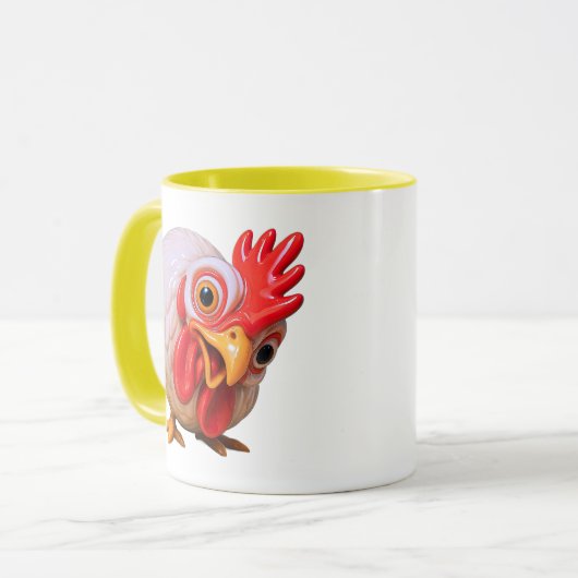 Huhn Tasse (Vorderseite Links)