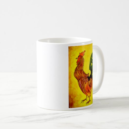 Huhn-Tasse Kaffeetasse (VorderseiteRechts)