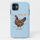 Huhn-Teile Case-Mate iPhone Hülle (Rückseite)