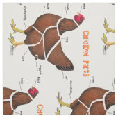 Huhn-Teile Stoff (Muster)