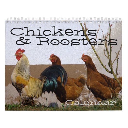 Huhn-u. Hahn-Kalender Kalender (Titelbild)