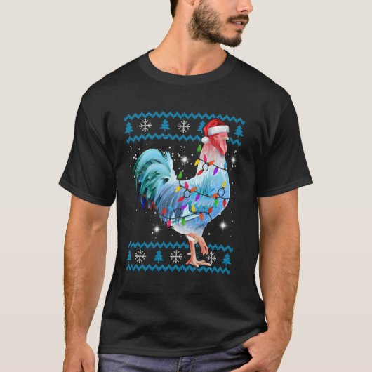 Huhn Ugly T-Shirt (Vorderseite)