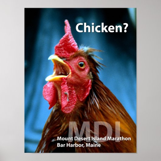 Huhn? - Unbekannt Poster (Vorne)