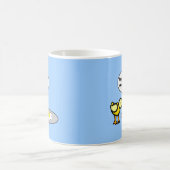 Huhn und Ei Kaffeetasse (Mittel)
