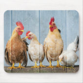 Huhn und Freunde Mousepad (Vorne)