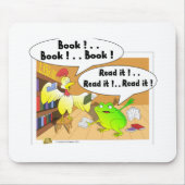 Huhn und Frosch Mousepad (Vorne)