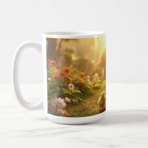 Huhn und Küken Tasse - Süße Hühnerfamilie Tasse -