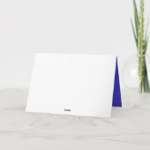 Huhn-und Opossum-Geburtstags-Karte Karte (Rückseite)