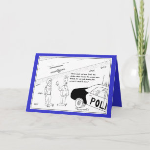 Huhn-und Opossum-Geburtstags-Karte Karte