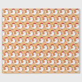 Huhn-Verpackung Geschenkpapier (Flach)