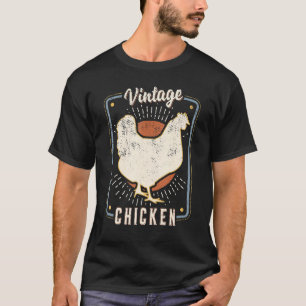 Huhn Vintage Retro Klassiker Tierliebe 1 T-Shirt