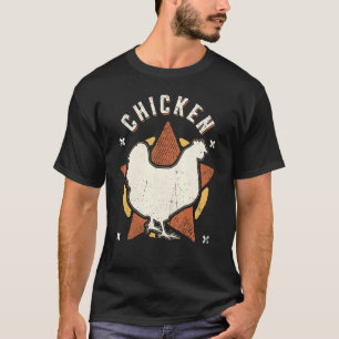 Huhn Vintage Retro Klassisches Tier T-Shirt