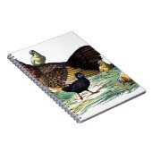 Huhn-Vintages Tier Notizblock (Rechte Seite)
