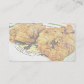 Huhn Visitenkarte (Rückseite)