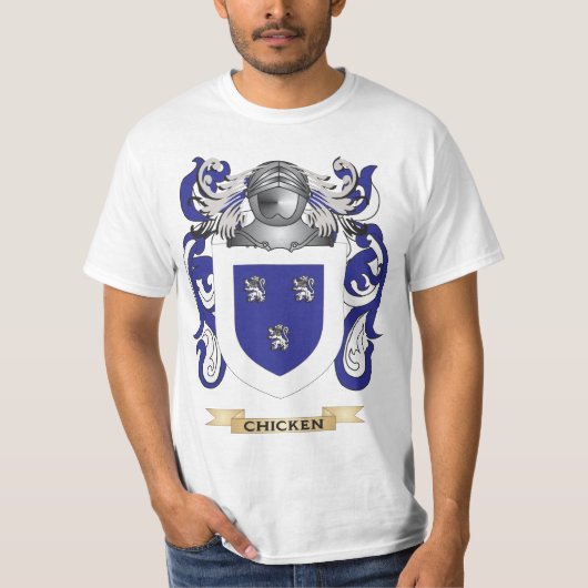 Huhn-Wappen T-Shirt (Vorderseite)