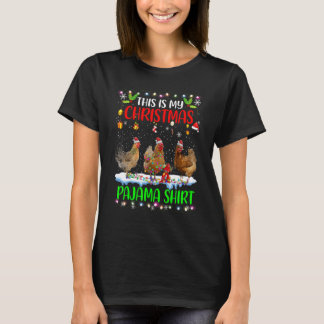 Huhn  Weihnachten 2022 Das ist mein Weihnachts-Sch T-Shirt